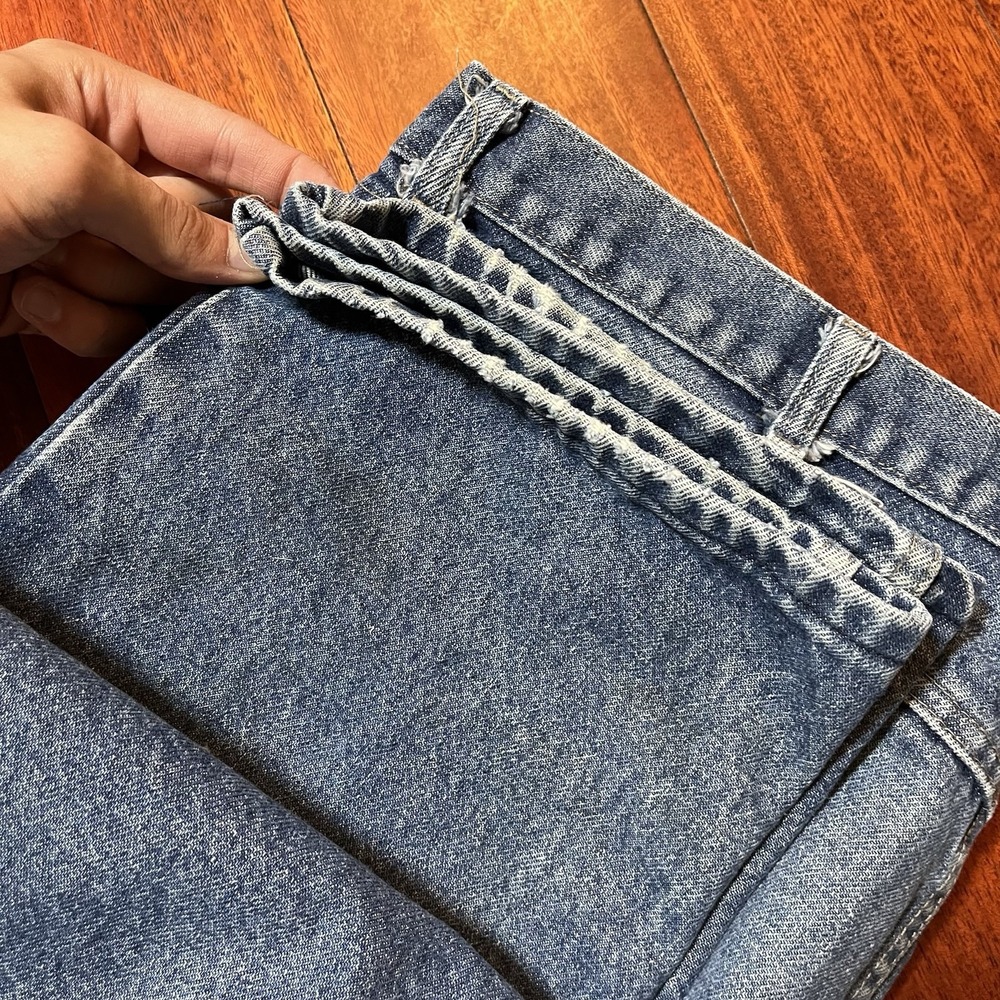 Bulwark Jeans Men 44 40x30 Flame Resistant Excel FR Stretch Light Wash Workwear - Picture 8 of 12